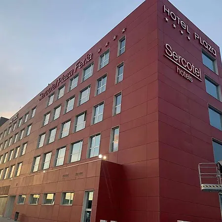 호텔 Sercotel Plaza Feria 사라고사